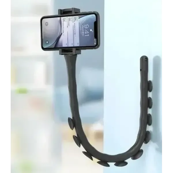 Гнучкий тримач для телефону із присосками Cute Worm Lazy Holder