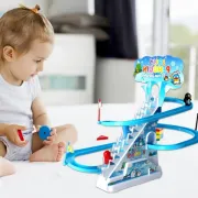 Музична іграшка-трек пінгвіни на гірці 3311 "Happy Penguin"