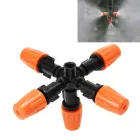 Газон Полив Спринклер Обприскувач 360 градусів Земля, що обертається Вставка Зрошення