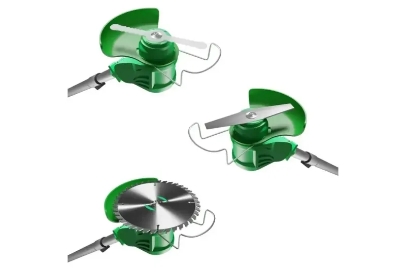 Газонокосарка на 24V з двома акумуляторами GZ-01 Ручна газонокосарка для покосу трави