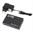 HDMI розгалужувач на 4 порти HDMI SPLITTER 1 in 4 / Чорний