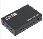 HDMI розгалужувач на 4 порти HDMI SPLITTER 1 in 4 / Чорний