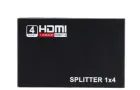 HDMI розгалужувач на 4 порти HDMI SPLITTER 1 in 4 / Чорний