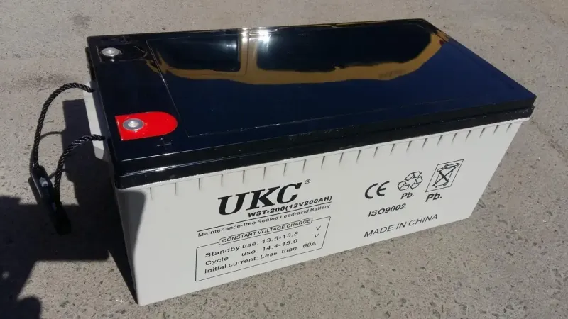 Акумулятор гелевий BATTERY 12V 200A UKC