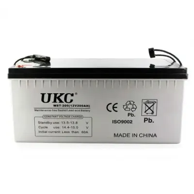 Акумулятор гелевий BATTERY 12V 200A UKC