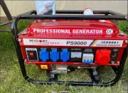 Генератор 3 кВт, WUTHBAD WB4700V8, електрогенератор, Бензогенератор три фази