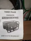 Генератор German Stahl GS8500E