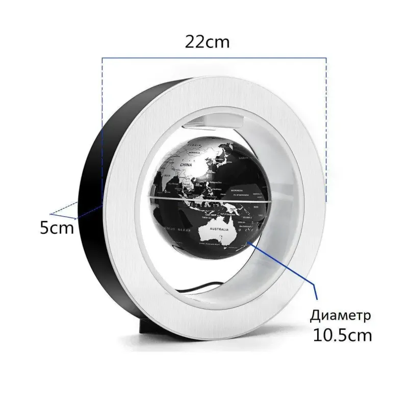 Глобус левітуючий RESTEQ Літаючий глобус нічник