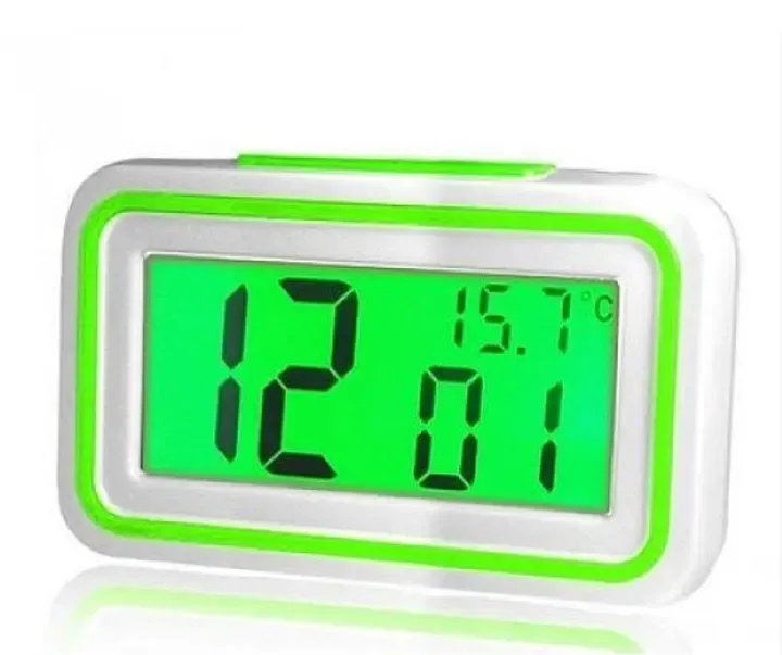 Голосовий годинник, будильник UKC KK-9905 TR White/Green