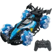 Гоночна машинка на пульті керування з ефектом пари підсвічуванням та звуковими ефектами