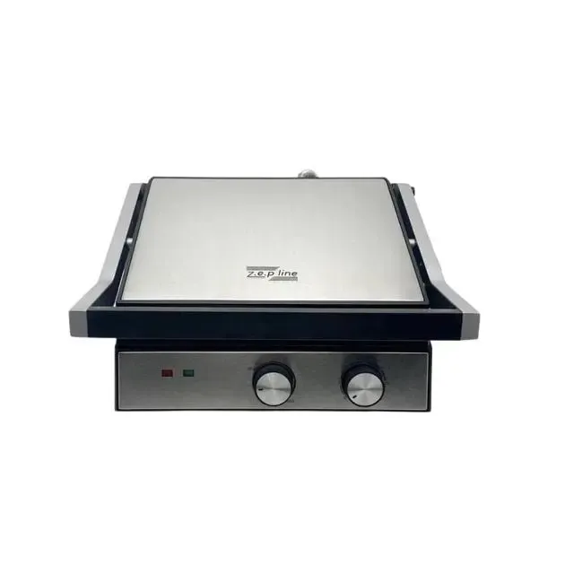 Гриль електричний притискний Zepline 3500W зі знімними пластинами контактний