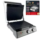 Гриль електричний притискний Zepline 3500W зі знімними пластинами контактний