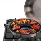 Гриль-газ Benson BN-801 сковорода 33 см з емальованим покриттям