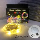 Гірлянда музична з динаміком USB 10 м