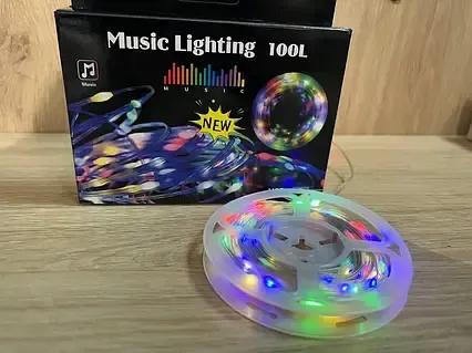 Гірлянда музична з динаміком USB 10 м