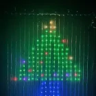 Гірлянда Штора від мережі 3х3 м 400LED RGB + пульт дистанційного керування, SF-1 / Розумна гірлянда з додатком на телефон