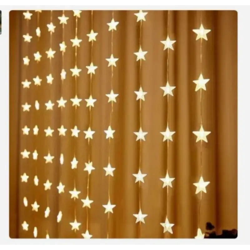 Гірлянда штора зорепад Curtain Lights Shooting Star 60 LED 3х3м  White