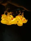 Гірлянда світлодіодна для дитячої кімнати DUCK 1.5 м Гірлянда з 10 пластикових міні-качечок