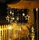 Гірлянда світлодіодна штора зорепад 2.5 метра, LED LIGHT 8 режимів