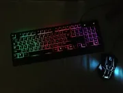Ігрова клавіатура та миша UKC ZEUS M710 з підсвічуванням