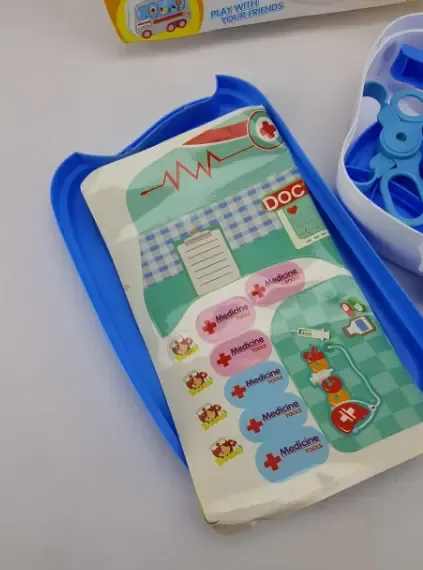 Ігровий набір Доктор HAPPY DOCTOR (Синій) Валіза на колесах