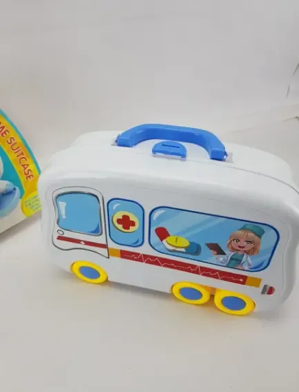 Ігровий набір Доктор HAPPY DOCTOR (Синій) Валіза на колесах