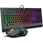 Ігровий набір клавіатура та мишка Gaming G21B з RGB підсвічуванням