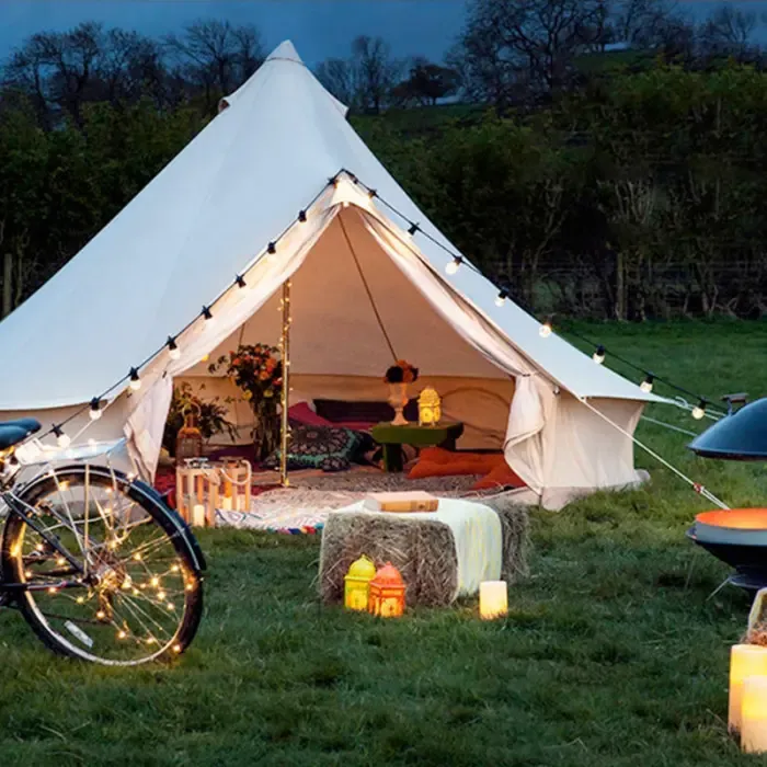 Гірлянда лампочки вулична, Белт-лайт, 5 метрів, 10 матових ламп, теплий білий, 5см лампочка