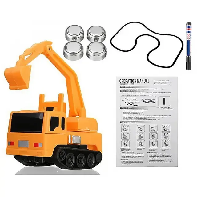 Індуктивна модель автомобіля (вантажівка). Induction Truck