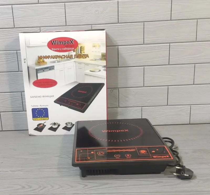 Інфрачервона плита Wimpex 1322 2000W з функцією Таймера