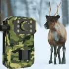 Камера для полювання на сонячній батареї A8S 4G, нічна зйомка, датчик руху, камуфляж