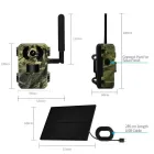 Камера для полювання на сонячній батареї A8S 4G, нічна зйомка, датчик руху, камуфляж