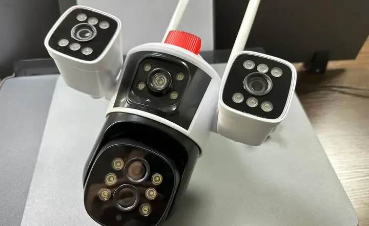 Камера IP спостереження Wifi 16 Мп 10-Х ZOOM вулична поворотна