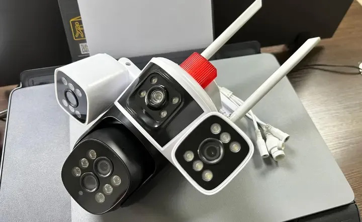 Камера IP спостереження Wifi 16 Мп 10-Х ZOOM вулична поворотна