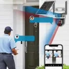 Камера відеоспостереження зовнішня із сонячною панеллю V39