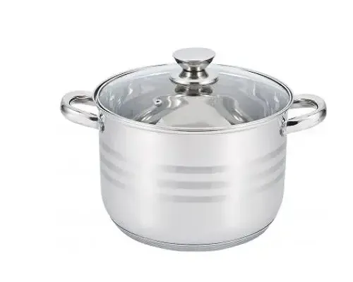 Каструля Unique UN-5008 із прозорою кришкою 7 л