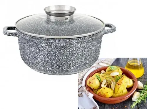 Котел UNIQUE UN 5216 24 см круглий