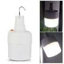 Кемпінгова лампа з гачком та АКБ та сонячною панеллю SL-24