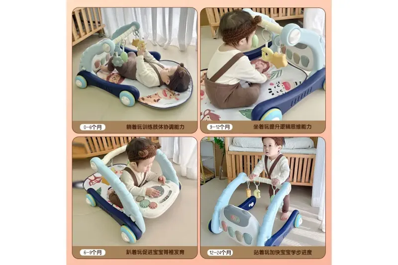 Ходунки-килимок для малюків Bluetooth + ДК