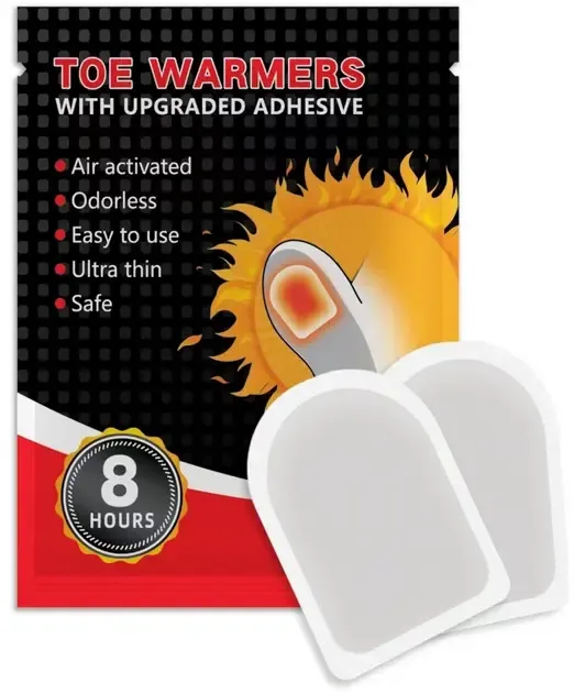Хімічна грілка для ніг, до 8 годин, 2 шт., Toe Warmer  / Грелка для пальців ніг