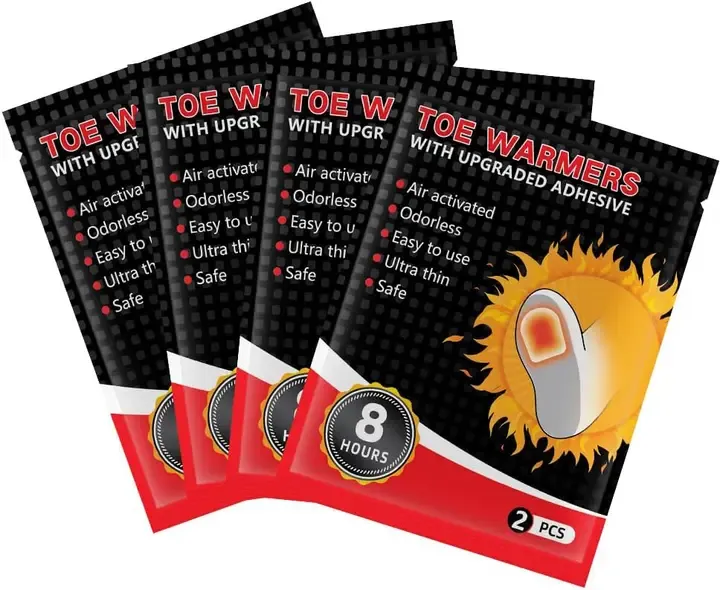 Хімічна грілка для ніг, до 8 годин, 2 шт., Toe Warmer  / Грелка для пальців ніг