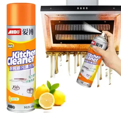 Kitchen Cleaner пінний очисник від жиру бруду давніх нашарувань для кухні ванни витяжки Кітчен клінер