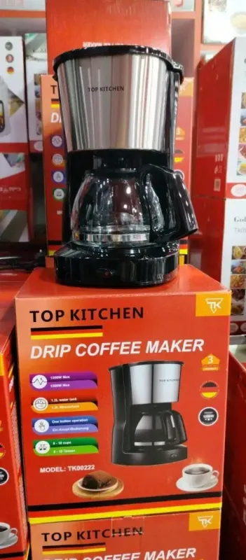 Кавоварка крапельна з підігрівом Top Kitchen для дому та офісу