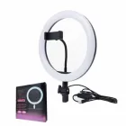 Кільцева Led лампа XD-260 з 1 кріпленням для телефону USB 26см