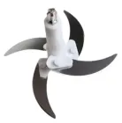 Комбайн кухонний блендер RAF Подрібнювач 1000Вт Срібний