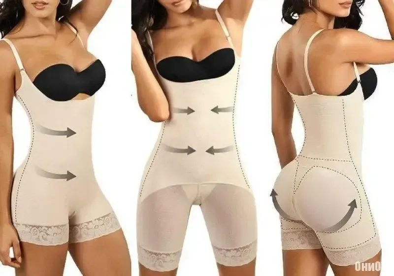 Комбідрес для корекції фігури Slim Shapewear з бретельками