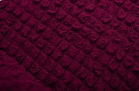 Комплект чехлов на стулья без оборки 6 штук (бордовый)