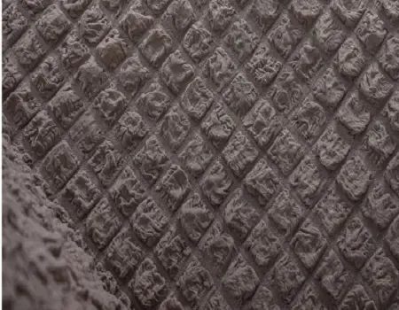 Комплект чохлів на стільці без оборки 6 штук (капучино)