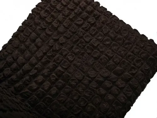 Комплект чохлів на стільці без оборки 6 штук (темно-коричневий)