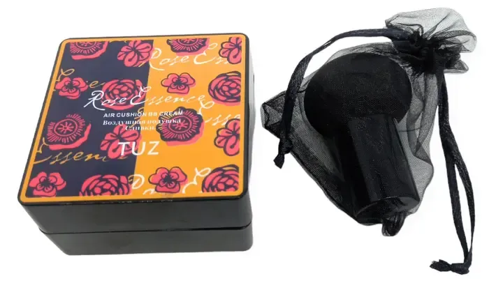 Комплект тональний крем кушон, натуральний фініш скульптор вологий TUZ Air cushion Beauty